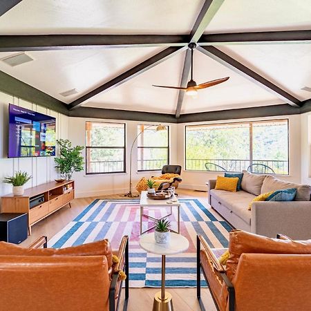 Secluded Mtn Top Family Haven W/Views Spa & Arcade Three Rivers Exterior foto