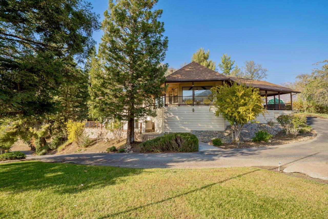 Secluded Mtn Top Family Haven W/Views Spa & Arcade Three Rivers Exterior foto