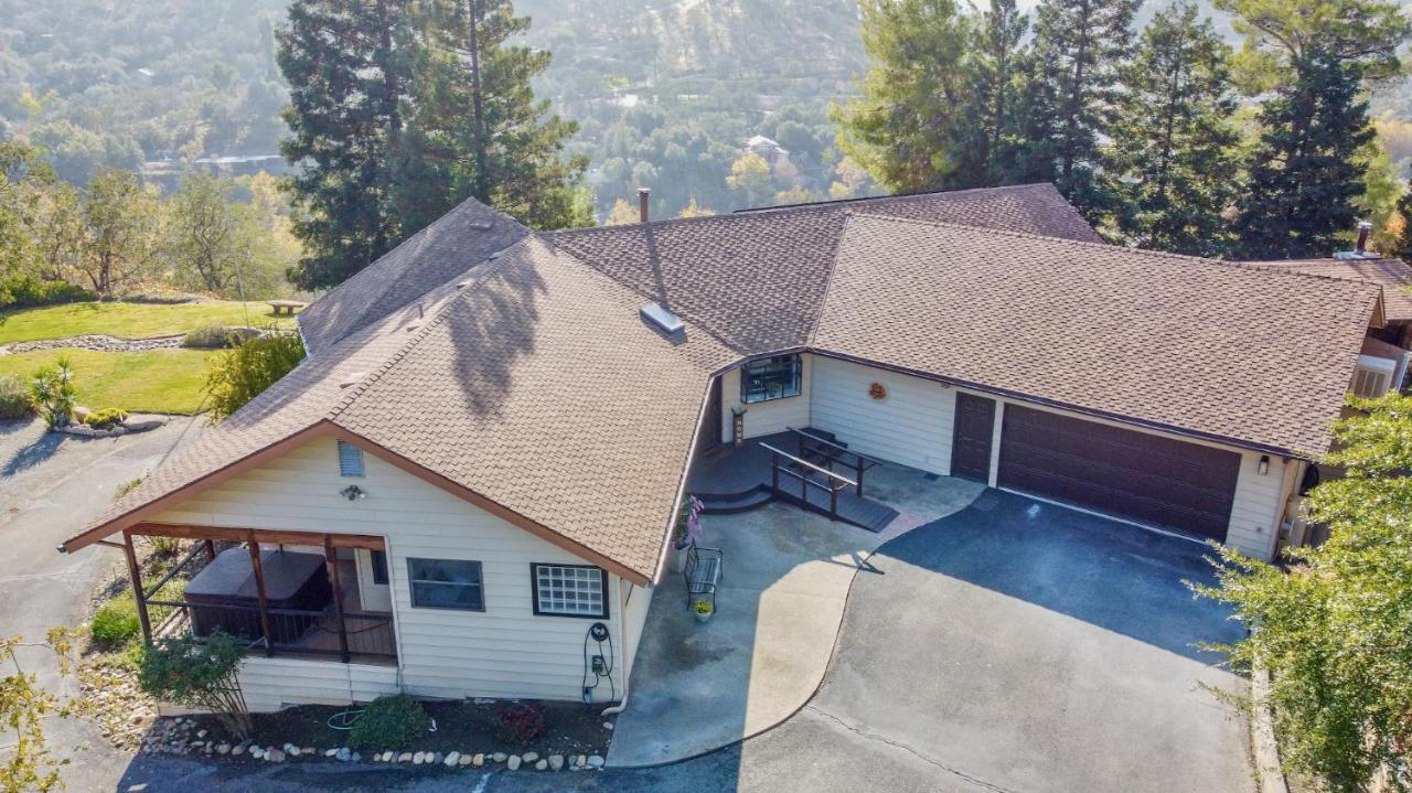 Secluded Mtn Top Family Haven W/Views Spa & Arcade Three Rivers Exterior foto