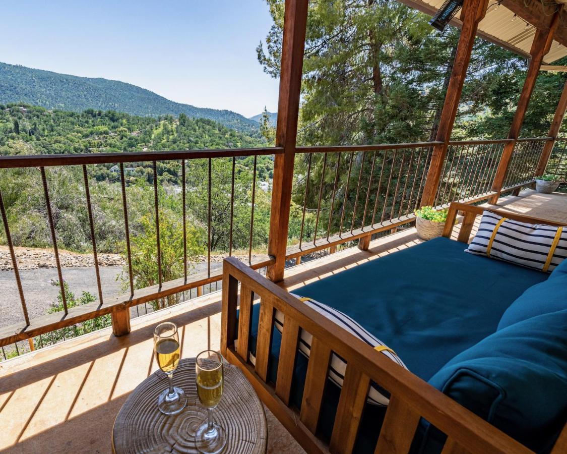 Secluded Mtn Top Family Haven W/Views Spa & Arcade Three Rivers Exterior foto
